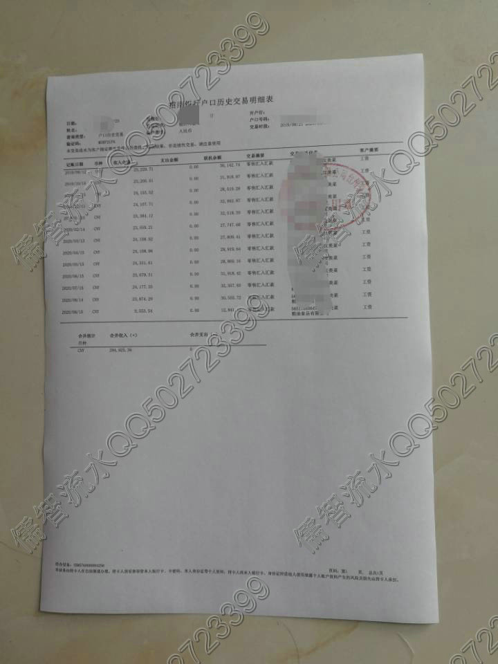 2021年最新招商银行流水样本-第3张图片-儒智流水